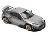 Toyota Pandem GR86 Silver Metallic 1/64 Diecast Model Car Pop Race PR640235