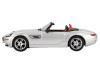 BMW Z8 Roadster Silver Metallic with Red and Black Interior Limited Edition 1/64 Diecast Model Car Mini GT MGT00998