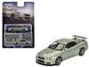 Nissan Skyline GT R R34 V Spec II Nur RHD Right Hand Drive Millenium Jade Metallic Limited Edition 1/64 Diecast Model Car Mini GT MGT01003