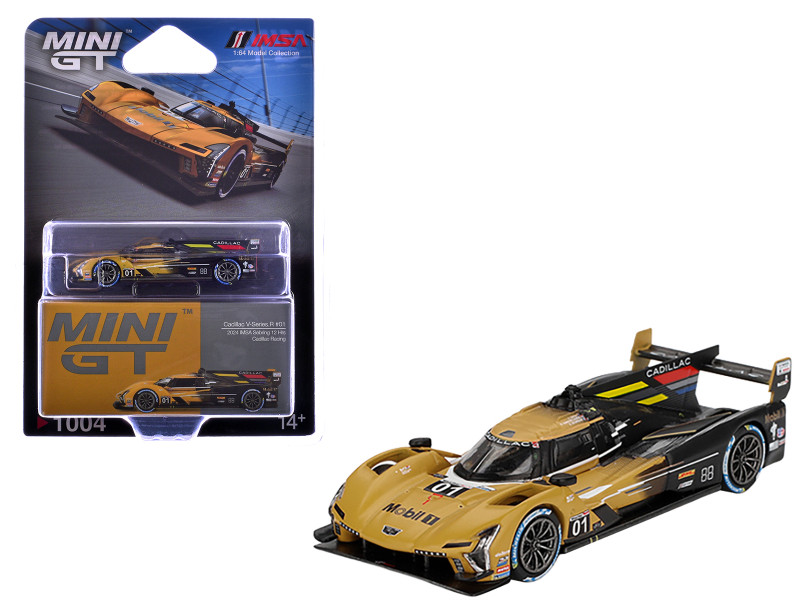 Cadillac V Series R #01 Sebastien Bourdais Scott Dixon Renger van der Zande Cadillac Racing 2nd Place IMSA 12 Hours of Sebring 2024 Limited Edition 1/64 Diecast Model Car Mini GT MGT01004