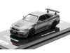 Nissan Skyline GT R R34 Z Tune RHD Right Hand Drive Gray Metallic Thailand Diecast Expo 2025 Event Edition" 1/64 Diecast Model Car Inno Models IN64-R34ZT-TDE25