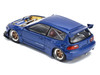 Pandem Civic EG6 VTEC RHD Right Hand Drive Blue Metallic with No Hood 1/64 Diecast Model Car Pop Race PR640174