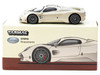 Pagani Utopia Rinascimento Silver Metallic Global64 Series 1/64 Diecast Model Tarmac Works T64G-TL055-BI