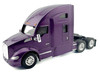 Kenworth T680 Sleeper Cab Purple Metallic 1/87 (HO) Plastic Model Car HO Logistics HL-68003