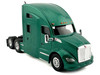 Kenworth T680 Sleeper Cab Green Metallic 1/87 (HO) Plastic Model Car HO Logistics HL-68005