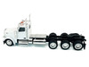 Peterbilt 589 3 Axel Day Cab White 1/87 (HO) Plastic Model Car HO Logistics HL-589072