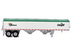 Covered Grain Trailer White with Green Tarp SunGlo Cargill 1/87 (HO) Plastic Model Car HO Logistics HL-463