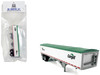 Covered Grain Trailer White with Green Tarp SunGlo Cargill 1/87 (HO) Plastic Model Car HO Logistics HL-463