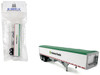 Covered Grain Trailer White with Green Tarp Nutrena Feeds 1/87 (HO) Plastic Model Car HO Logistics HL-464