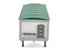 Covered Grain Trailer White with Green Tarp Nutrena Feeds 1/87 (HO) Plastic Model Car HO Logistics HL-464