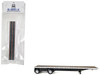High Boy Spread Axle Flatbed Trailer White 1/87 (HO) Plastic Model Car HO Logistics HL-477