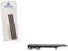 High Boy Spread Axle Flatbed Trailer Black 1/87 (HO) Plastic Model Car HO Logistics HL-479