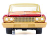 1963 Chevrolet Impala Lowrider Michael Heralda Special Edition Red Metallic with Cream Top and Interior with Gold Graphics Hobby Exclusive Series 1/64 Diecast Model Car Greenlight GL-2020001