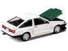 Toyota Sprinter Trueno AE86 RHD Right Hand Drive Keiichi Tsuchiya Dori Dori Mesh Wheels White with Green Carbon Hood 1/64 Diecast Model Car Hobby Japan HJ646052BDK Toyota Sprinter Trueno AE86 RHD Right Hand Drive Keiichi Tsuchiya Dori Dori Mesh Wheels White with Green Carbon Hood 1/64 Diecast Model Car Hobby Japan HJ646052BDK