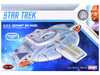 Skill 2 Snap Model Kit USS Defiant NX 74205 Starship Star Trek Deep Space Nine 1993 1999 TV Series 1/1000 Scale Model Polar Lights POL952M