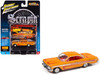 1961 Chevrolet Impala SS 409 Yellow Metallic with Red Stripes and Interior Scrapin Series 1/64 Diecast Model Car Johnny Lightning JLSF027-JLSP406A