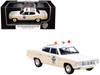 1972 AMC Matador Police Car Phoenix Police Department White and Beige 1/43 Diecast Model Iconic Replicas 43-0590