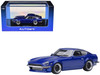 Nissan Fairlady Z RHD Right Hand Drive Akuma No Z Blue Metallic Wangan Midnight Comic #4 Version Manga 1/64 Model Car Autoart 20686