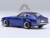 Nissan Fairlady Z RHD Right Hand Drive Akuma No Z Blue Metallic Wangan Midnight Comic #4 Version Manga 1/64 Model Car Autoart 20686