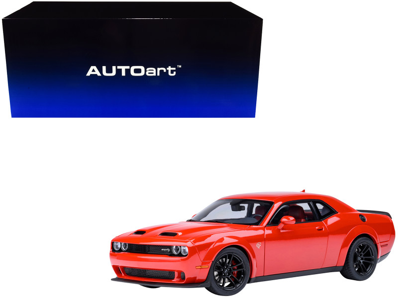 2022 Dodge Challenger SRT Jailbreak Torred with Red Interior 1/18 Model Car Autoart 71764