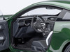 Ford Mustang Shelby GT500 Eruption Green Metallic with White Stripes 1/18 Model Car Autoart 73097