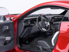 Ford Mustang Shelby GT500 Rapid Red Metallic with Black Stripes 1/18 Model Car Autoart 73098