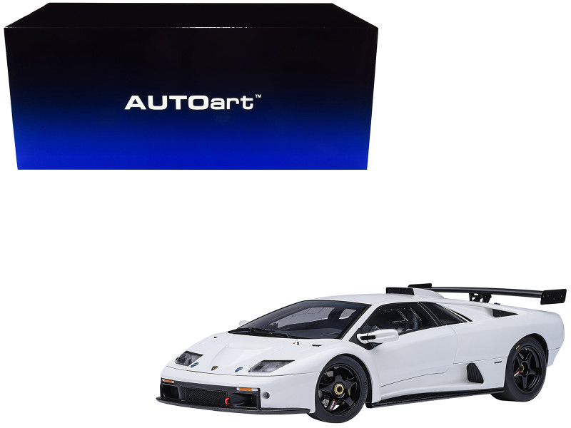 Lamborghini Diablo GTR Impact White 1/18 Model Car Autoart AA79136