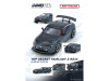 Nissan Fairlady Z Top Secret RZ34 RHD Right Hand Drive Stealth Gray with Carbon Hood and Black Top 1/64 Diecast Model Car Inno Models IN64-Z34TS-SG