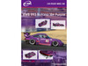 RWB 993 Rotana #18 Matt Purple with Graphics 1/64 Diecast Model Car Model Model MM64-RWB993-001