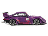 RWB 993 Rotana #18 Matt Purple with Graphics 1/64 Diecast Model Car Model Model MM64-RWB993-001