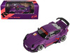 RWB 993 Rotana #18 Matt Purple with Graphics 1/64 Diecast Model Car Model Model MM64-RWB993-001