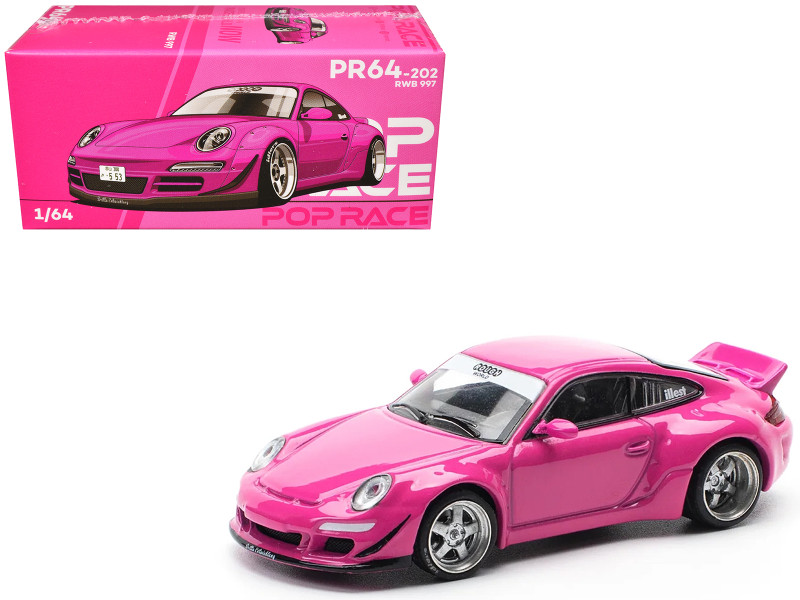 RWB 997 Pink 1/64 Diecast Model Car Pop Race PR640202