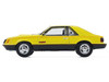 1979 Ford Mustang Cobra Fastback Bright Yellow with Cobra Good Graphics GreenLight Muscle Series 30 1/64 Diecast Model Car Greenlight 13370C
