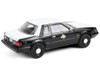 1982 Ford Mustang SSP Texas Department of Public Safety Highway Patrol Black with White Hood and Top Hobby Exclusive Series 1/64 Diecast Model Car Greenlight GL30542