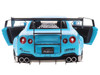 2023 Nissan GT R R35 Liberty Walk Body Kit 2 0 RHD Right Hand Drive Baby Blue with Carbon Hood 1/18 Diecast Model Car Solido S1805817