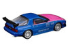 Mazda RX7 FC3S RE Amemiya RHD Right Hand Drive Blue Metallic with Pink Hood APA XPO 2025 Exclusive 1/64 Diecast Model Car Pop Race PR640396