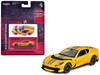 Ferrari 812 Competizione Yellow Metallic with Silver Stripe Speed Icons Series 1/64 Diecast Model Car Maisto 15709YL