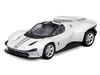 Ferrari Daytona SP3 White Metallic Speed Icons Series 1/64 Diecast Model Car Maisto 15710WH