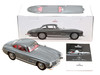 1954 Mercedes Benz 300 SL Graphite Gray with Red Interior Limited Edition to 500 pieces Worldwide 1/12 Diecast Model Car Norev 123852
