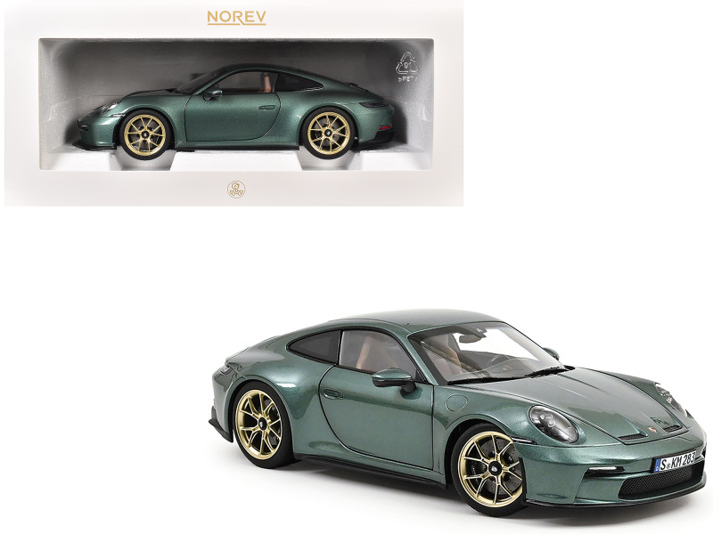2021 Porsche 911 GT3 Malachite Green Metallic 1/18 Diecast Model