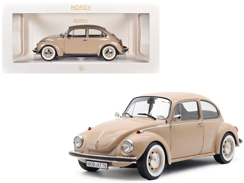 1973 Volkswagen 1303 Beetle Sahara Beige 1/18 Diecast Model Car Norev 188537