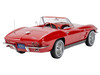 1963 Chevrolet Corvette Stingray Convertible Riverside Red 1/18 Diecast Model Car Norev 189056