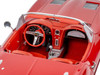 1963 Chevrolet Corvette Stingray Convertible Riverside Red 1/18 Diecast Model Car Norev 189056