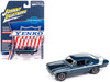 1970 Chevrolet Nova Yenko Deuce Fathom Blue Metallic with White Stripes Muscle Cars USA Series 1/64 Diecast Model Car Johnny Lightning JLMC034-JLSP383A