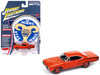 1970 Dodge Coronet Super Bee Mr Norm s Hemi Orange with Black Stripes Muscle Cars USA Series 1/64 Diecast Model Car Johnny Lightning JLMC034-JLSP384A