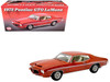 1972 Pontiac GTO LeMans Sundance Orange Metallic with GTO Stripes Limited Edition to 342 pieces Worldwide 1/18 Diecast Model Car ACME A1801226