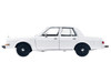 1986 Dodge Diplomat Police Car Unmarked White Custom Builder s Kit Series 1/24 Diecast Model Car Motormax 76475BB-W