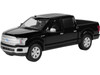2019 Ford F 150 Lariat Crew Cab Pickup Truck Black 1/24-1/27 Diecast Model Car Motormax 79363bk