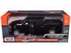 2019 Ford F 150 Lariat Crew Cab Pickup Truck Black 1/27 Diecast Model Car Motormax 79363bk