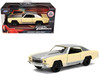 Chevrolet Monte Carlo Cream with Silver Hood and Top The Fast and the Furious Tokyo Drift 2006 Movie Fast & Furious Series 1/32 Diecast Model Car Jada 99516